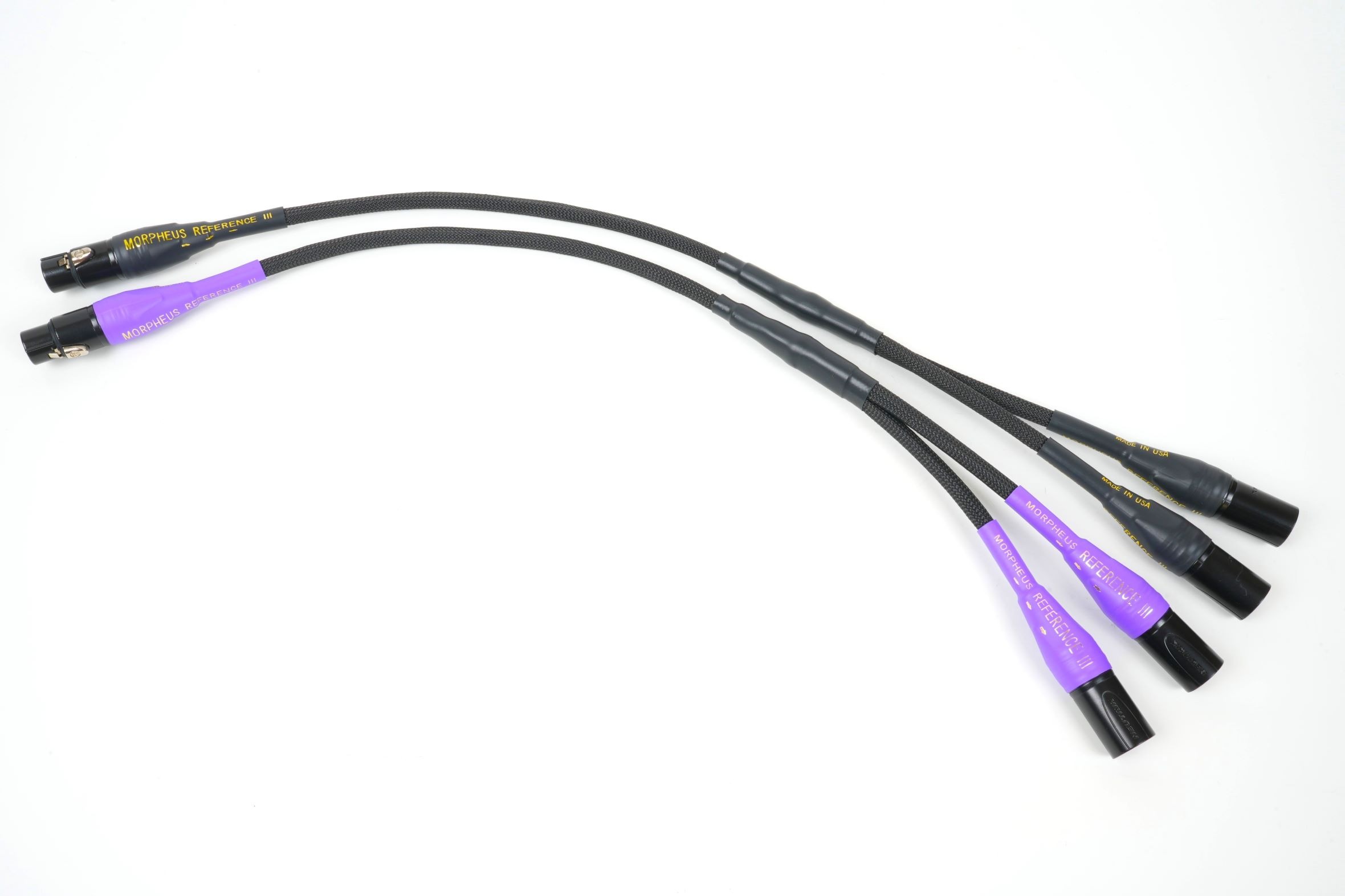 Morpheus Reference III Series III Y Splitter Cable XLR